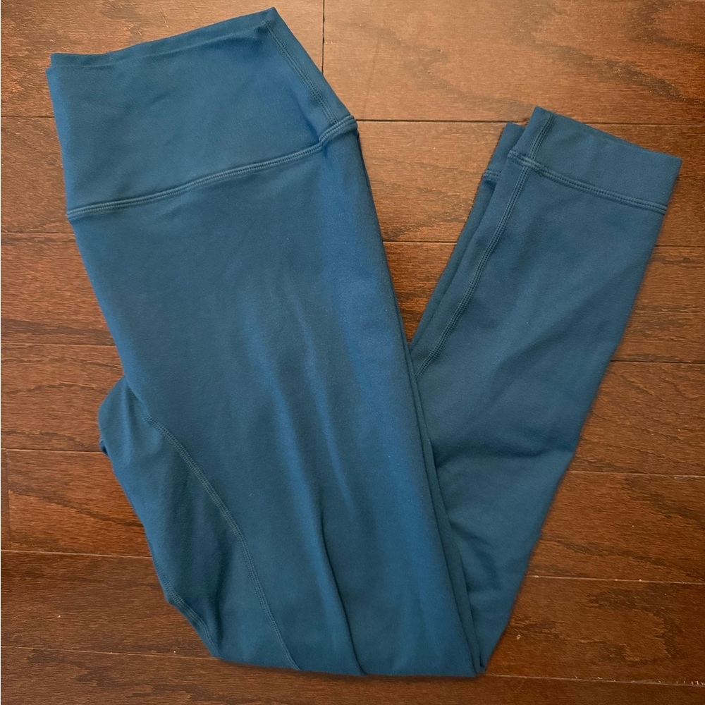 NWOT Set Active Formcloud Teal High-Waisted Leggings, Large